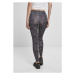 Urban Classics Ladies AOP Leggings hibiscus black