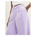 Svetlo fialové dámske nohavice Tom Tailor Denim