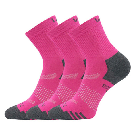 Voxx Boaz Športové slabé ponožky - 3 páry BM000004233800102195 magenta