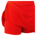 Dámska sukňa na pozemný hokej FH500 červená