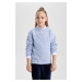 DEFACTO Girl's Crew Neck Knitwear Sweater