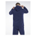 Reebok Mikina Reebok Identity Fleece Over-the-Head Hoodie IB2994 Modrá