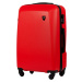 ČERVENÁ SADA ŠTYROCH CESTOVNÝCH KUFROV 0125, LUGGAGE 4 SETS (L,M,S,XS) WINGS, RED