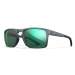 Wiley x okuliare founder captivate polarized green mirror - matte graphite