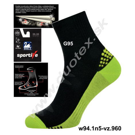 WOLA Športové ponožky w94.1n5-vz.960 G95