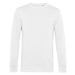 B&amp;C Unisex tričko s dlhým rukávom WU31B White