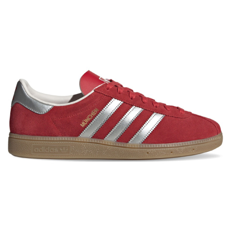 adidas Munchen - Pánske - Tenisky adidas Originals - Červené - GY7402