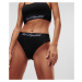 Spodná Bielizeň Karl Lagerfeld Hotel Karl High Waist Brief Black