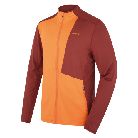 Men's sweatshirt HUSKY Tarp zipper M deep brick/orange