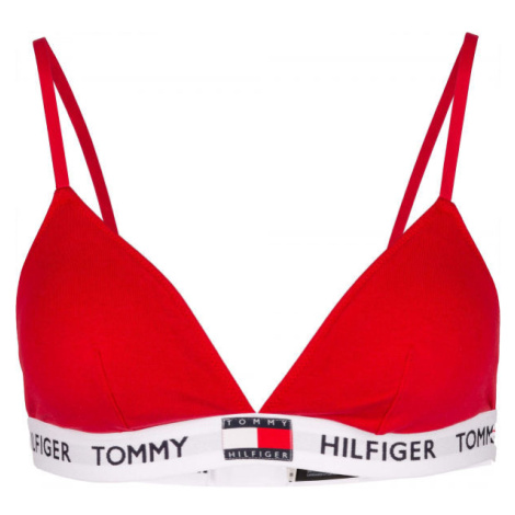 Tommy Hilfiger PADDED TRIANGLE BRA Dámska podprsenka, červená, veľkosť