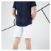 Pánske tenisové tričko s krátkym rukávom Dry Gaël Monfils tmavomodré