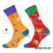 MORE Pánske ponožky More-079-201 202-červená