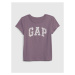 Gap Tričko 787216-08 Fialová Regular Fit