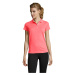 SOĽS Performer Women Dámske funkčné polo tričko SL01179 Neon coral