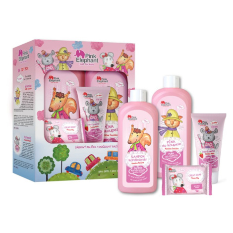 Pink Elephant Girls darčeková sada Mouse Mia pre deti