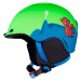 Laceto DRAGON Detská lyžiarska prilba, zelená, veľkosť