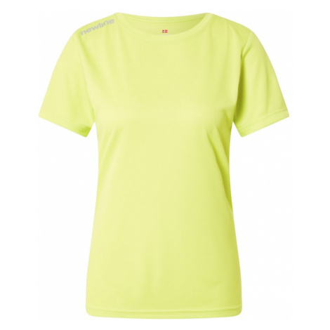Newline Funkčné tričko  žltá / striebornosivá
