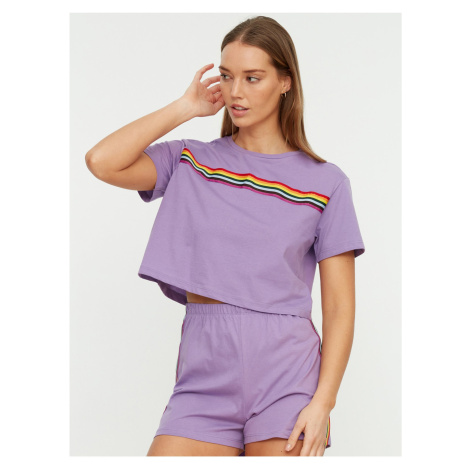 Pyžamká pre ženy Trendyol - fialová