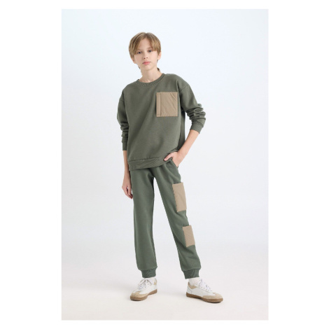 DEFACTO Boy Thick Elastic Waist Jogger Sweatpants