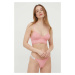 Dámske tangá HIGH LEG THONG UW0UW05160 TIC Pink - Tommy Hilfiger