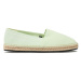 Calvin Klein Espadrilky Esapdrille He-Canvas HW0HW01546 Zelená