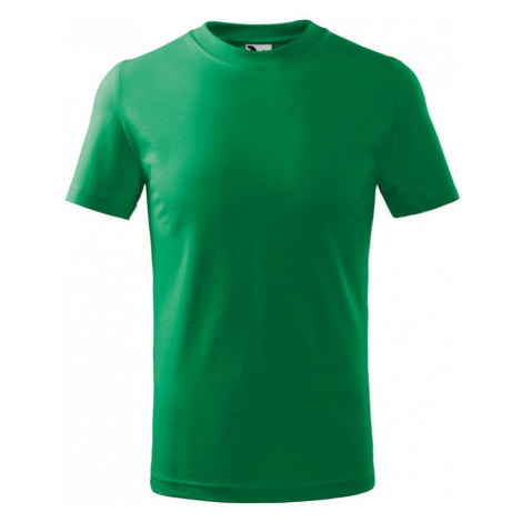 MALFINI Detské tričko Basic - Stredne zelená