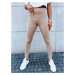 Dámské legíny LOOK ME camel Dstreet UY1620 XL /