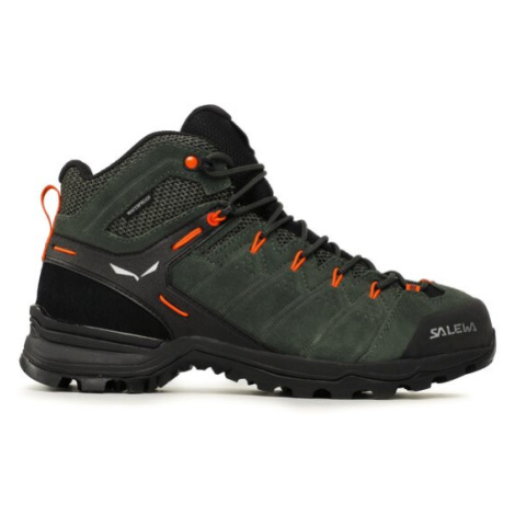 Salewa Trekingová obuv Ms Alp Mate Mid Ptx 61384-5400 Zelená