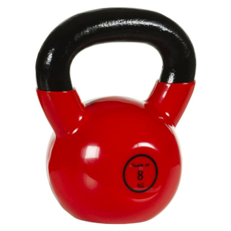 32900 MOVIT Kettlebell Litinová činka 8 kg s vinylovým potahem