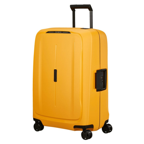 Samsonite Skořepinový cestovní kufr Essens M 88 l - žlutá