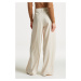 NOHAVICE GANT WIDE STRETCH LINEN PANT PUTTY