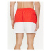 Calvin Klein Swimwear Plavecké šortky KM0KM00994 Červená Regular Fit