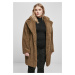 Women's oversized Sherpa coat of the middle class