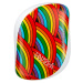 Kefa na rozčesávanie vlasov Tangle Teezer Compact Rainbow Galore - bielo-červená (CS-RBW-010322)