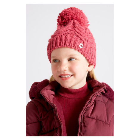 Detská čiapka Mayoral ružová farba biela,