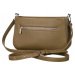 DAVID JONES KHAKI ŠTÝLOVÁ CROSSBODY KABELKA CM6557 D.GREEN