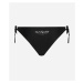 Plavky Karl Lagerfeld Hotel Karl String Bottoms Black