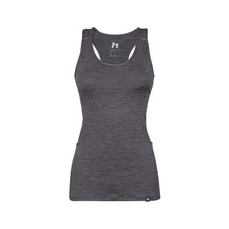 Women's quick-drying tank top Hannah RINA anthracite mel