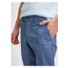Modré pánske nohavice modern khakis slim fit GapFlex GAP