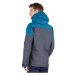 Salomon STORMSLIDE JKT Pánska lyžiarska bunda, tmavo sivá, veľkosť