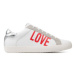 LOVE MOSCHINO Sneakersy JA15532G0EIAC10A Biela