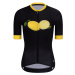 RIVANELLE BY HOLOKOLO Cyklistický dres s krátkym rukávom - FRUIT LADY - žltá/čierna