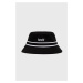 Bavlnený klobúk Levi's D6627.0002-59, čierna farba, bavlnený