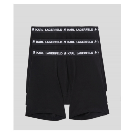 Spodná Bielizeň Karl Lagerfeld Logo Boxer Set Čierna