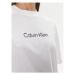 Calvin Klein Tričko Hero Logo Oversized T Shirt K20K206778 Biela Regular Fit