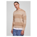 Men's Striped Sweater Beige