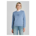 MIKINA GANT REG TONAL SHIELD C-NECK SWEAT modrá