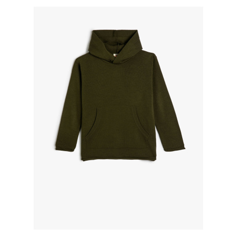Koton Hooded Sweater Long Sleeve Kangaroo Pocket