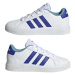 Chlapčenská rekreačná obuv ADIDAS Grand Court 2.0 cloud white lucid blue preloved blue