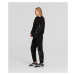 Tepláky Karl Lagerfeld Karl Rhinestone Sweatpants Black